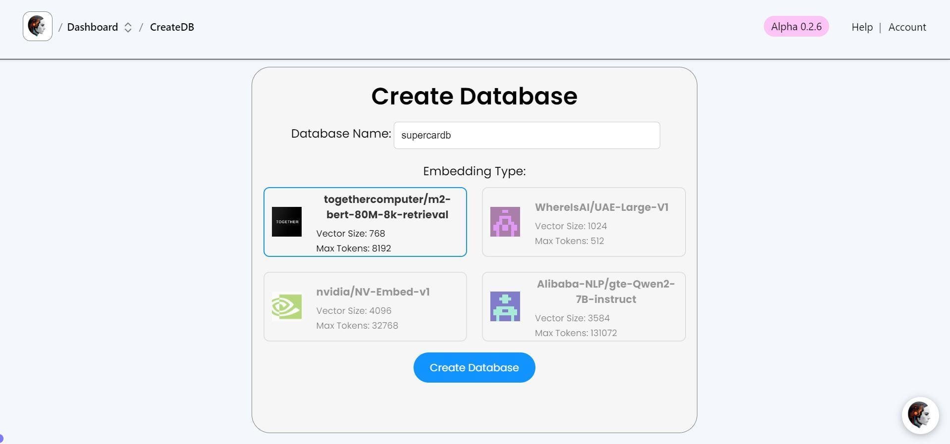 Access Database Page