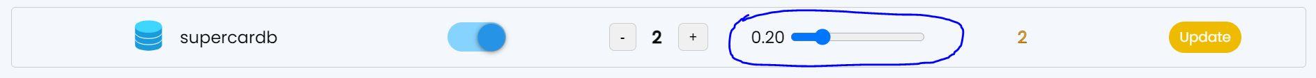 Modify Similarity Settings
