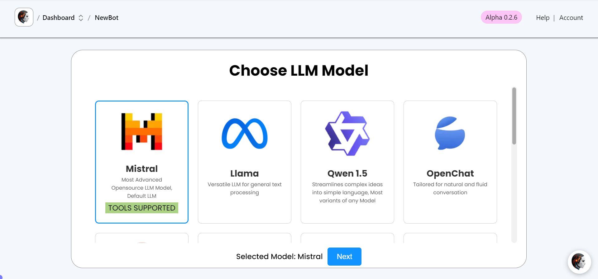 Choose a Model